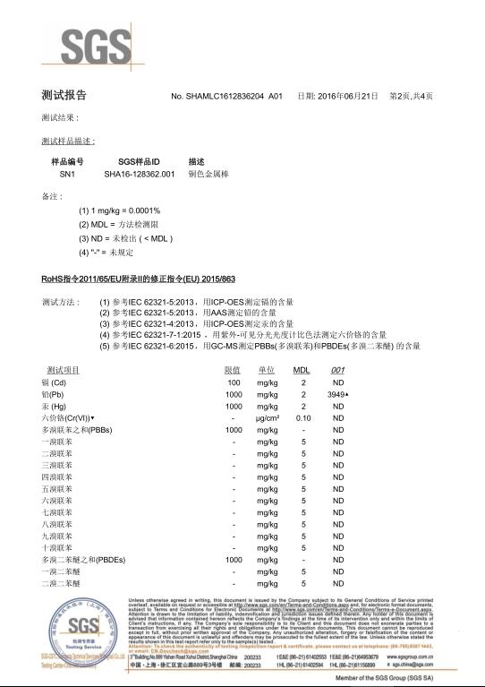 ROHS报告